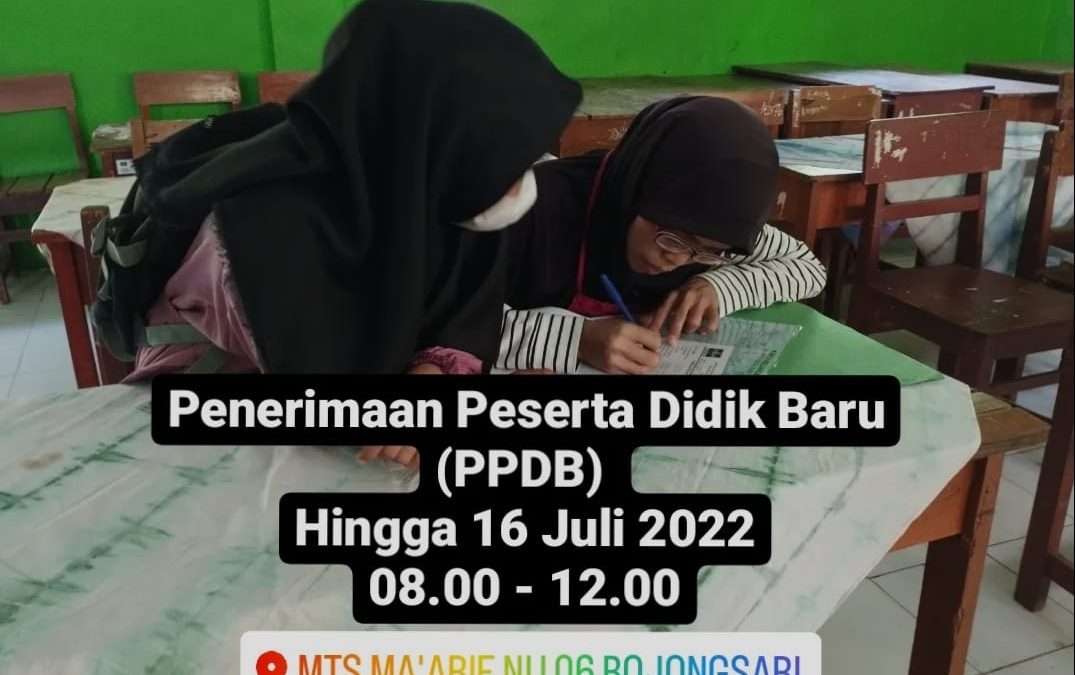 Penerimaan Peserta Didik Baru Gelombang 2 Tsamanuri